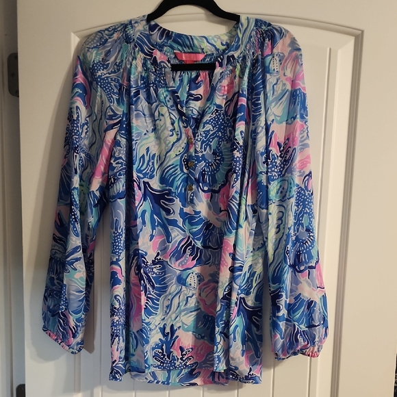 Lilly Pulitzer Tops - Lilly Pulitzer Elsa Top